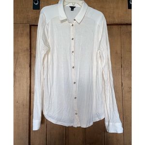 Ann Taylor button down blouse